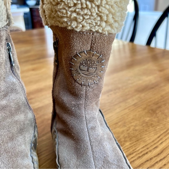 ⭐️ Timberland Earthkeepers Granby Brown Waterproof Moccasin Style Boots 6.5 M - Picture 7 of 13